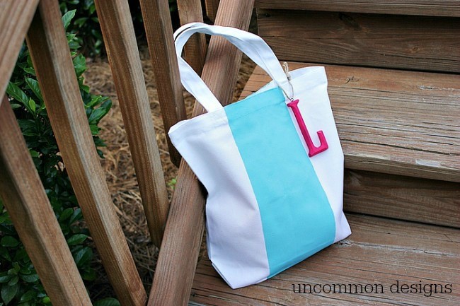 Make a Color Block Tote for Spring with Uncommon Designs