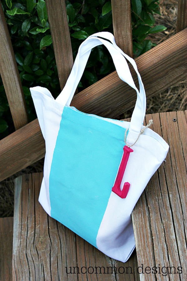 Make a Color Block Tote for Spring with Uncommon Designs