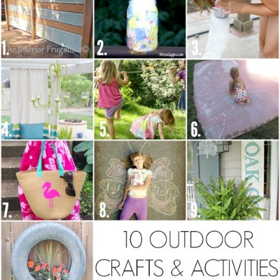 10 Outdoor Crafts and Activities | Monday Funday