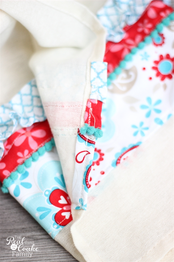 Make a Summer Inspired Flour Sack Towel www.uncommondesignsonline.com #OneCraftySummer