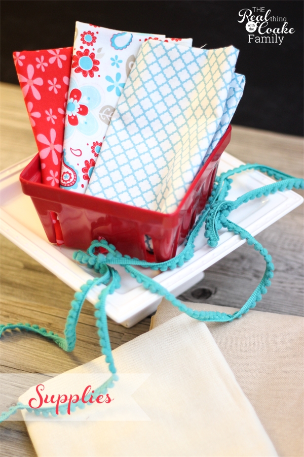 Make a Summer Inspired Flour Sack Towel www.uncommondesignsonline.com #OneCraftySummer