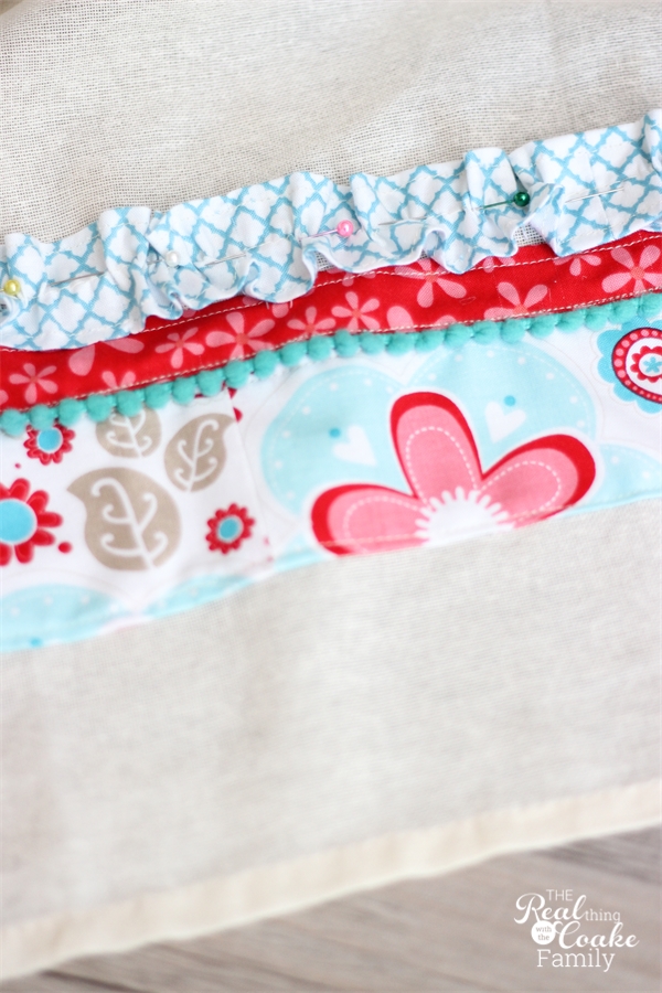 Make a Summer Inspired Flour Sack Towel www.uncommondesignsonline.com #OneCraftySummer