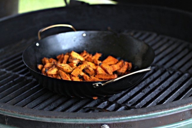 Make these delicious sweet potato fries with only two ingredients!  via Uncommon Designs