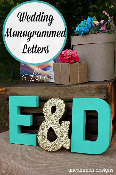 Wedding Paper Mache Letters Initials Letters for Wedding -  in 2023