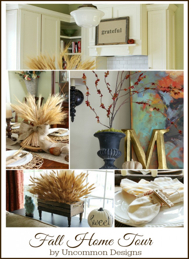 Fall Home Tour from Uncommon Designs