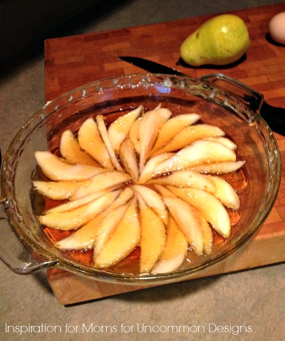 Pear Cake "Tatin"... the perfect fall recipe! Uncommon Designs