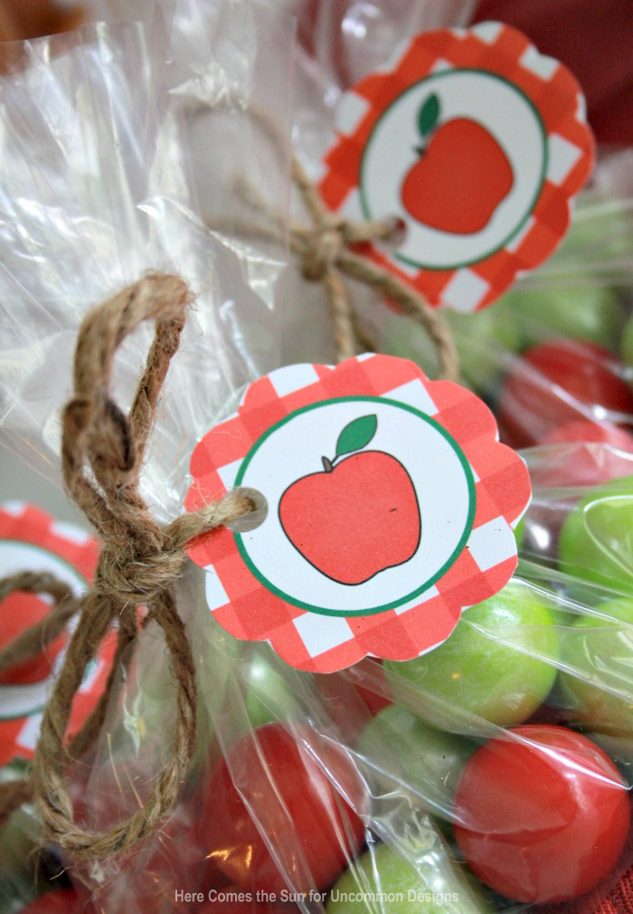 Throw an apple party this Fall with this  complete Free Printable Pack!  Uncommon Designs