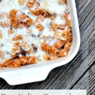 Easy Italian Casserole