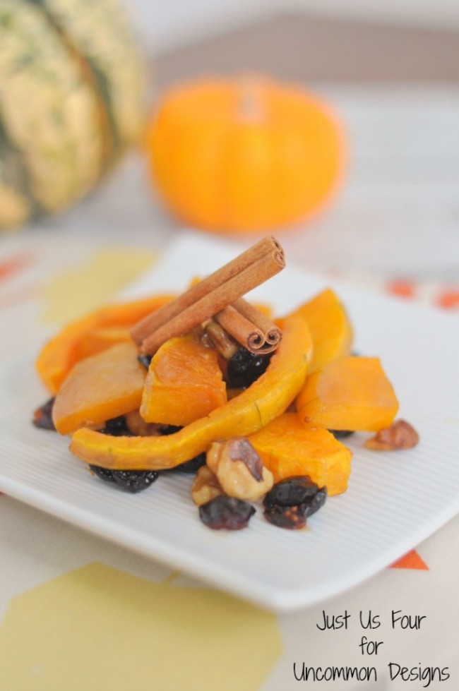 Maple Roasted Butternut Squash Recipe ~ Uncommon Designs 