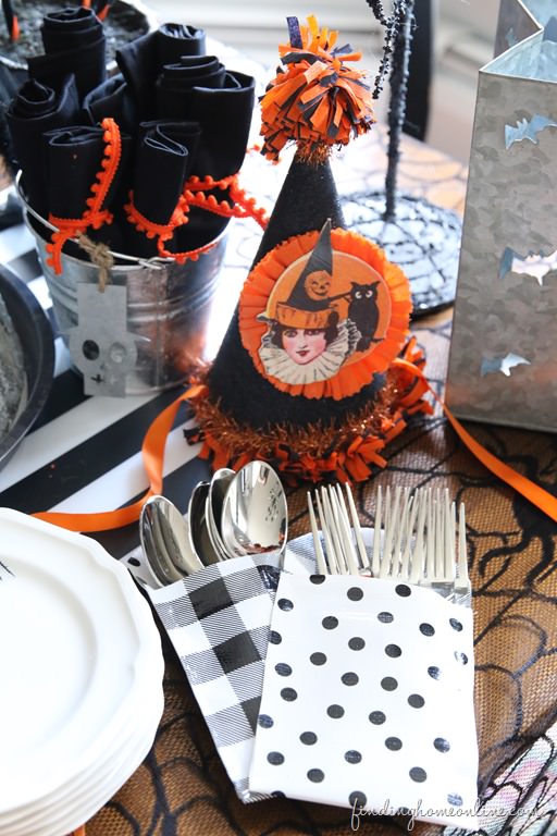 Vintage Halloween Party Decor from Finding Home