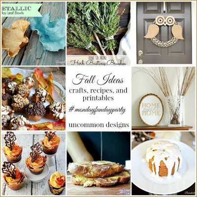 13 Fall Ideas – Crafts, Recipes, and Printables | Monday Funday