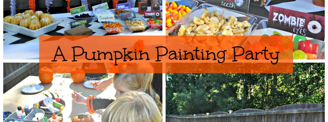 A Pumpkin Painting Party