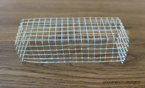 Wire Mesh Holder for Wheat Centerpiece by Uncommon Designs