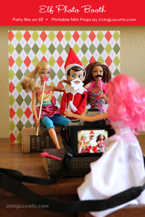 Printable-Elf-Photo-booth