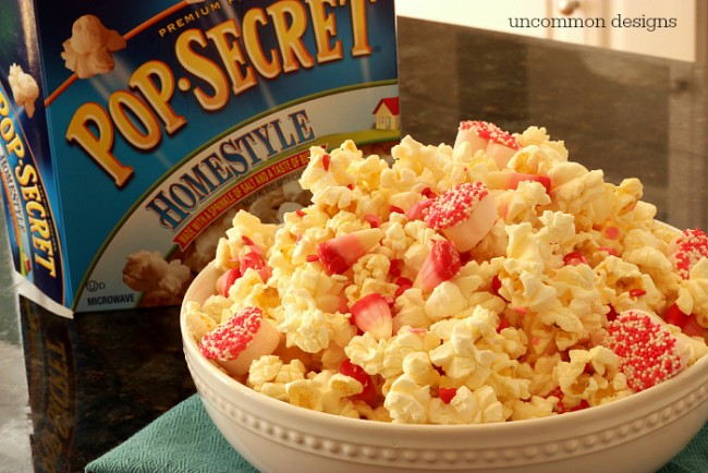 Valentine Party Popcorn recipe by Uncommon Designs