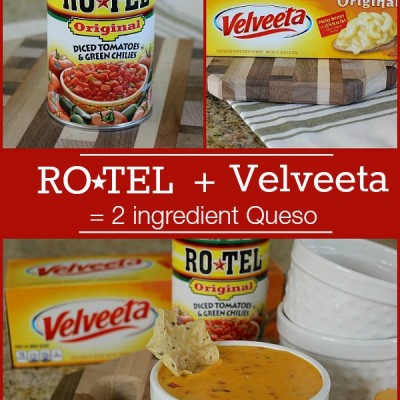 Easy 2 Ingredient Queso