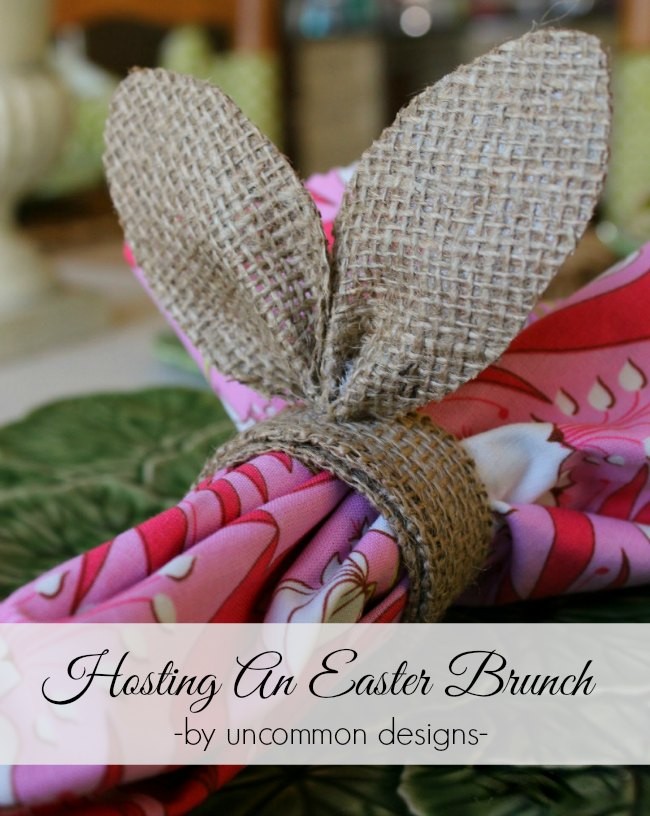 Tips for hosting an awesome Easter Brunch via Uncommon Designs