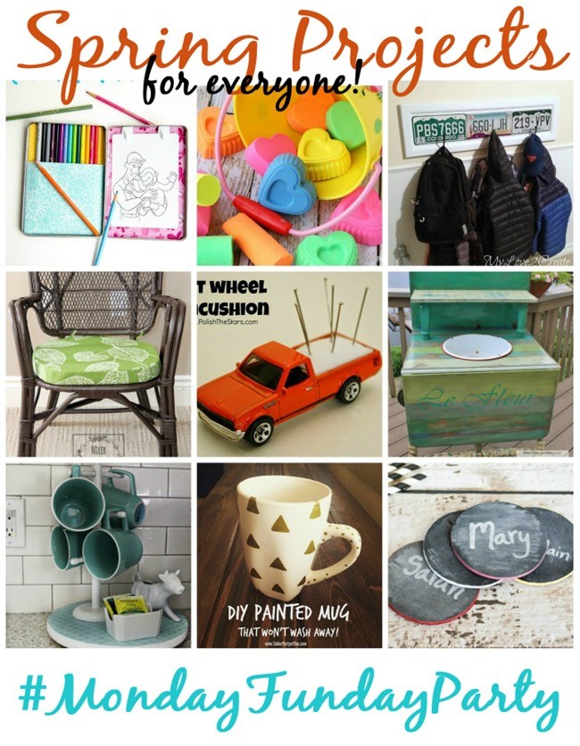 Simple Spring Projects featured on Uncommon Designs 