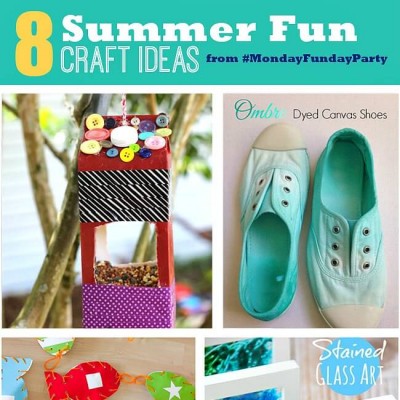8 Summer Craft Ideas | Monday Funday