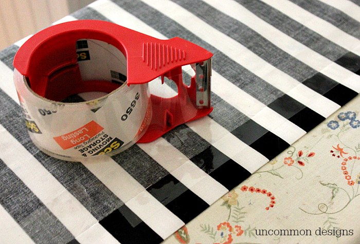 DIY No Sew Table Runner - Homey Oh My