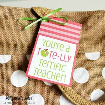 Teacher Appreciation Gift Printables