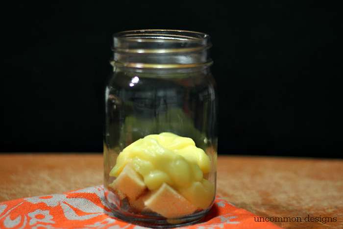 Individual Boston Cream Trifles.  Because no one should have to share a Boston Cream Pie trifle!  A Mason Jar Dessert by Uncommon Designs 