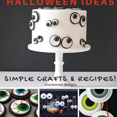Last Minute Halloween Ideas: Eyeball Crafts and Recipes