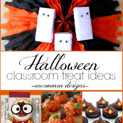Halloween Classroom Treat Ideas