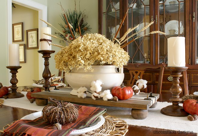 Thanksgiving Holiday Table via Uncommon Designs