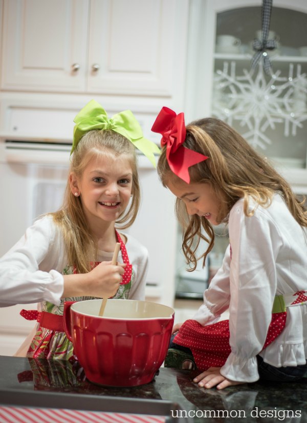 Holiday baking with the kids has never been easier!  Surprise your children with an afternoon baking something easy and delicious.  | Uncommon Designs 