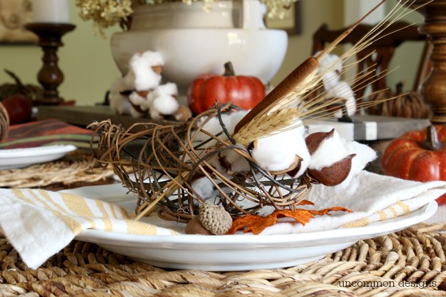 Thanksgiving Holiday Table via Uncommon Designs
