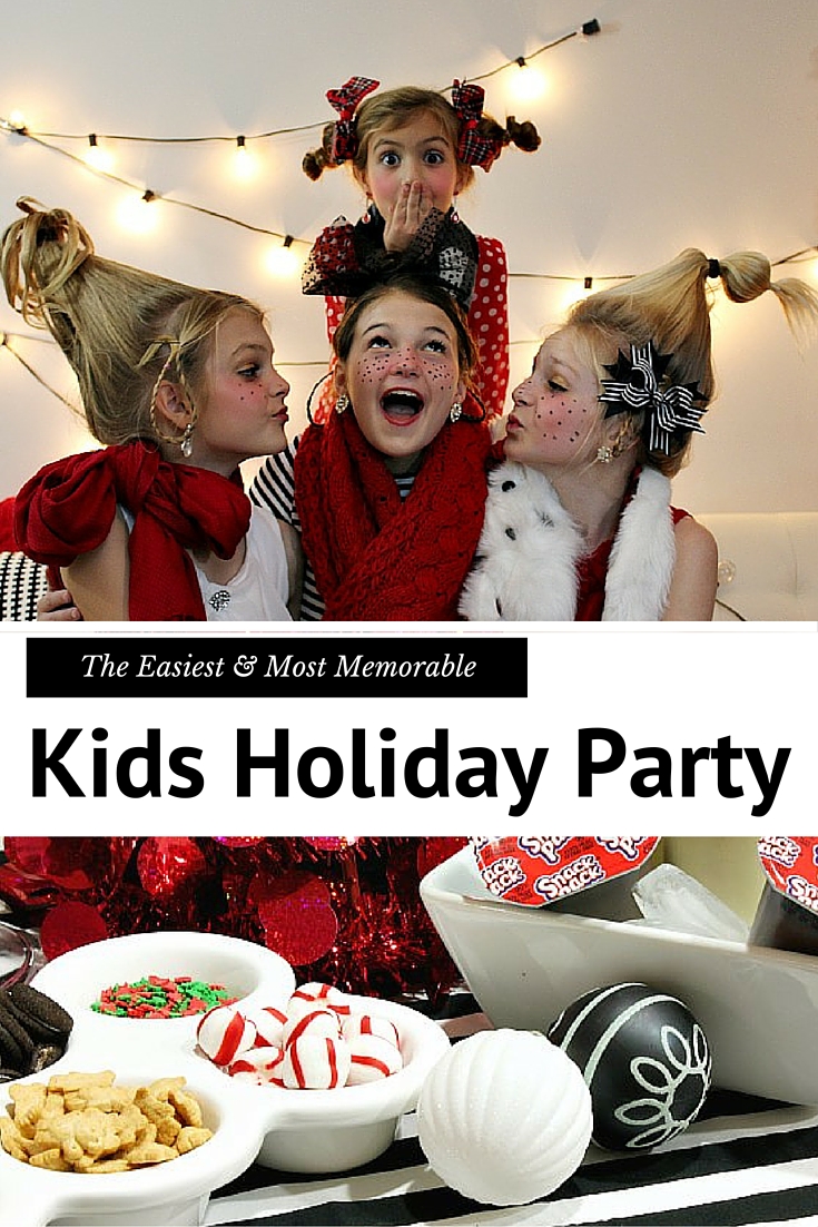 Throw the easiest and most memorable kids holiday party... ever! | Uncommon Designs 