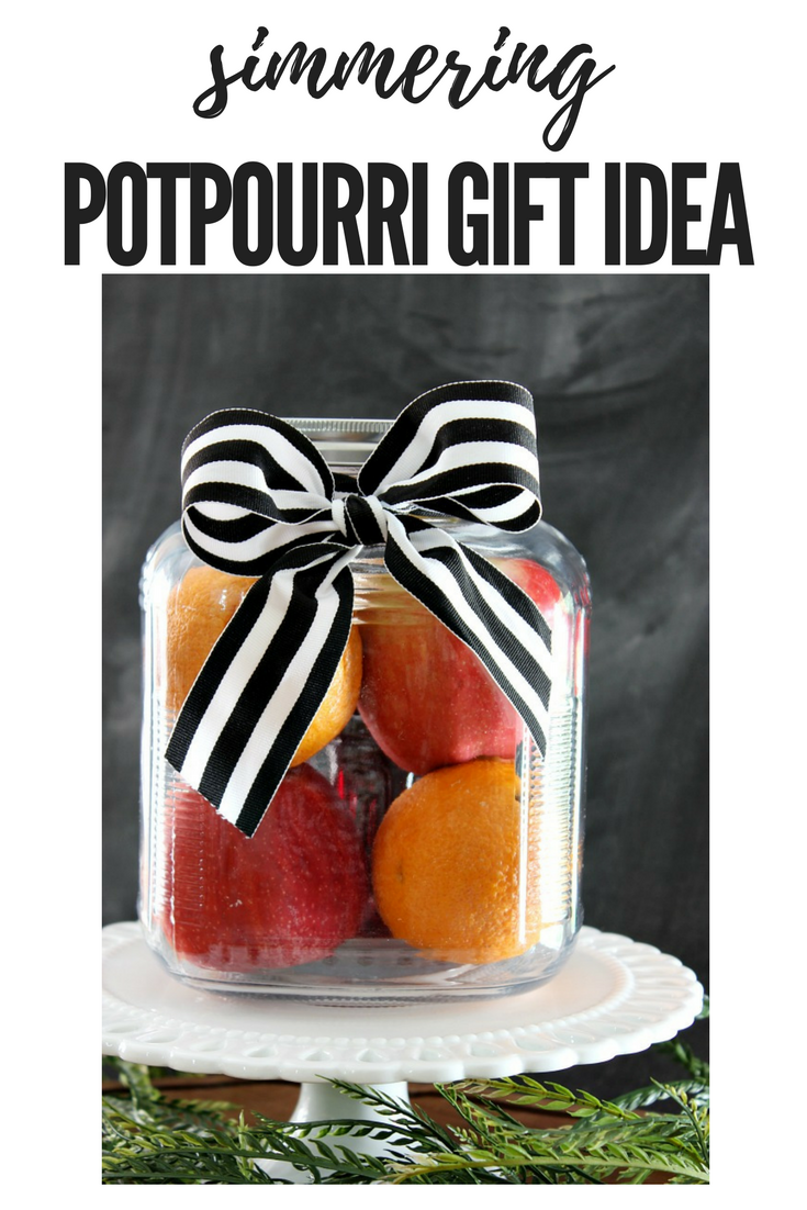 Simmering Potpourri - A Homemade Gift Idea - Walking on Sunshine