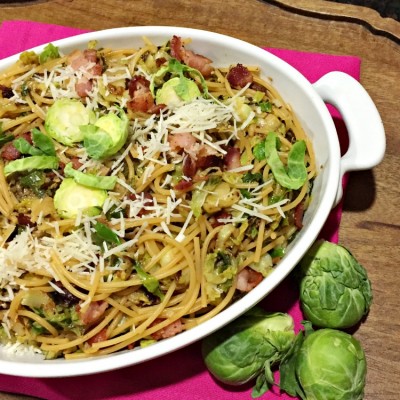 Spaghetti with Brussels Sprouts