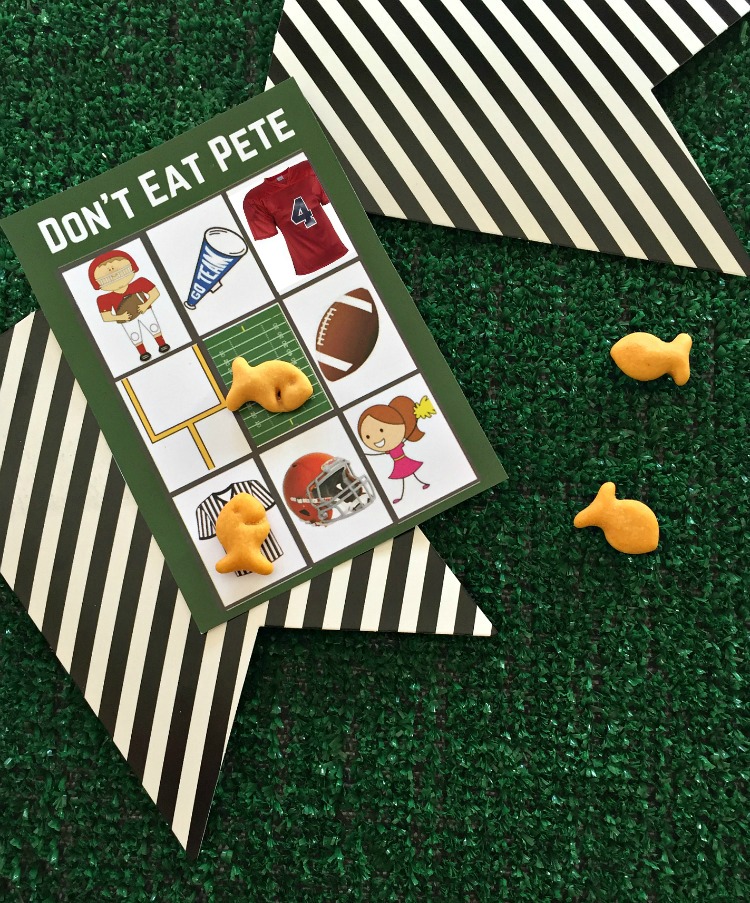 Don't Eat Pete: Big Game Edition and Free Printable Game Cards