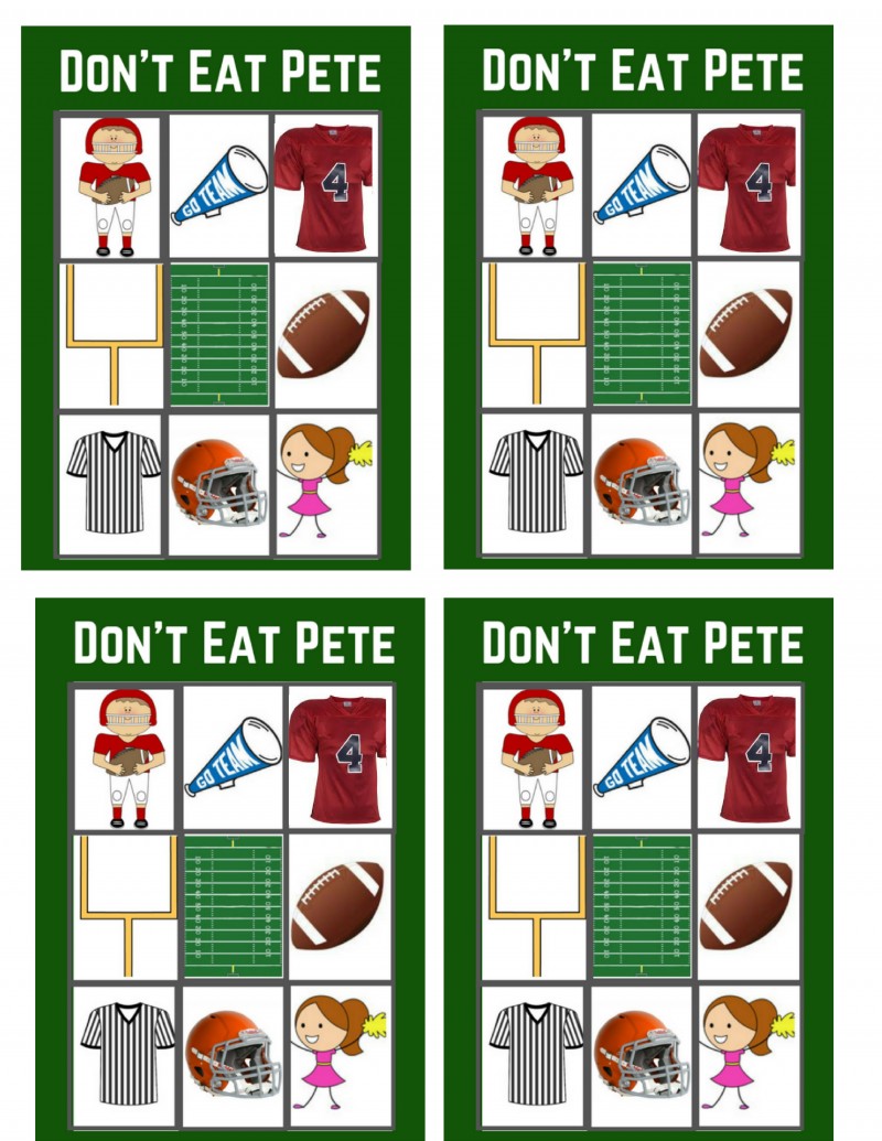 Don't Eat Pete Cards Big Game Edition (3)