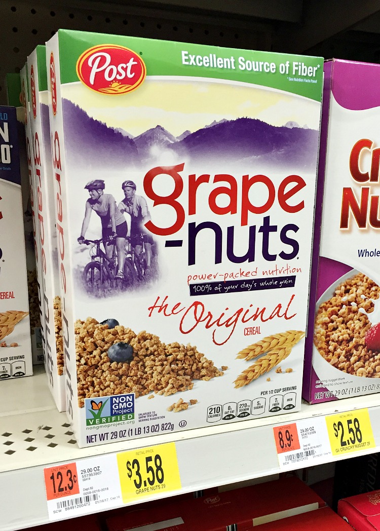Grape Nuts at Wal-Mart