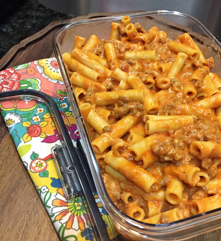 Meal Prep Tips and a Delicious recipe for Baked Ziti by Uncommon Designs