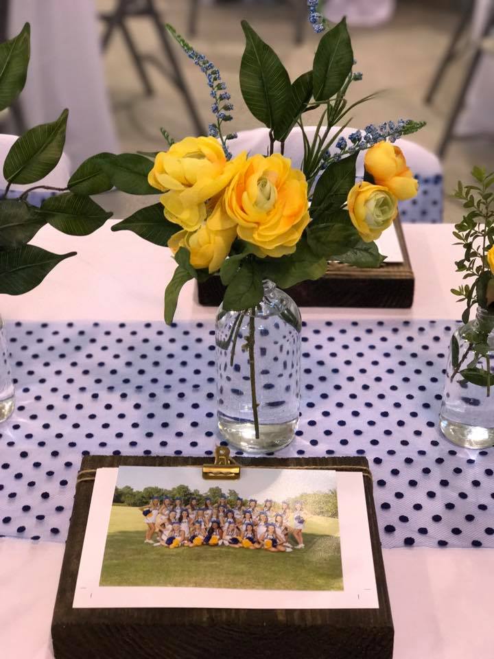 How to have chic sports banquet decorations that don't break the bank. It can be done! 