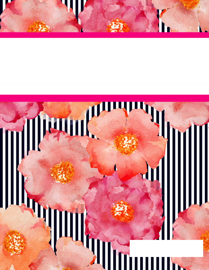 Free Binder Printables