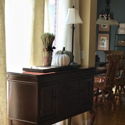 A Touch of Fall Decor