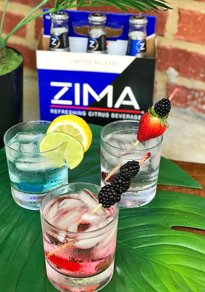 Hard Candy Zima® Cocktail.  Your 90's favorite drink is back for a limited time! #ad #ZIMA #Z2K #CollectiveBias 