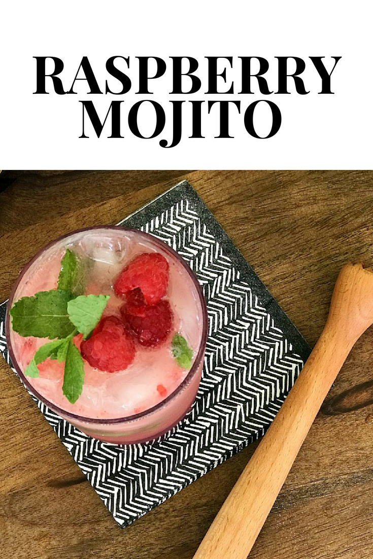 Whip up this delicious raspberry mojito cocktail. You won't believe how delicious it is! 