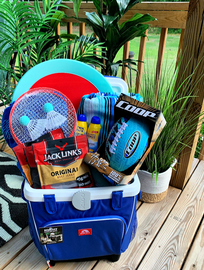 Summer Fun Father's Day Gift Basket Idea