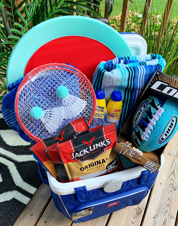 Summer Fun Father's Day Gift Basket Idea