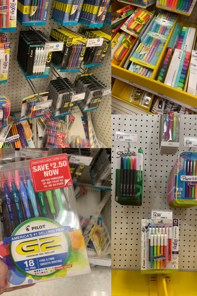 Pilot Pens at Target