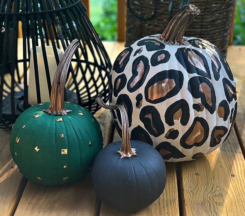 Easy Leopard Painted Pumpkin Uncommon Designs